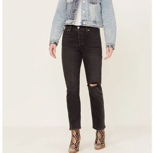 Levi's straight leg jeans